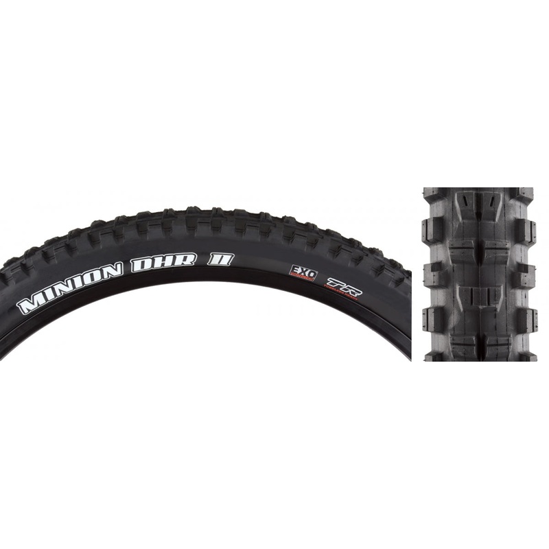 Tire Max Minion Dhr Ii 26X2.4 Black Fold/60 Dc/Exo/Tr/Wt