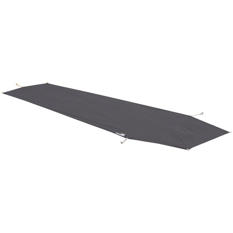 Bike Packing Shelter Footprint Big Agnes FlyCreek HVUL2 Bikepack Footprint – Gray