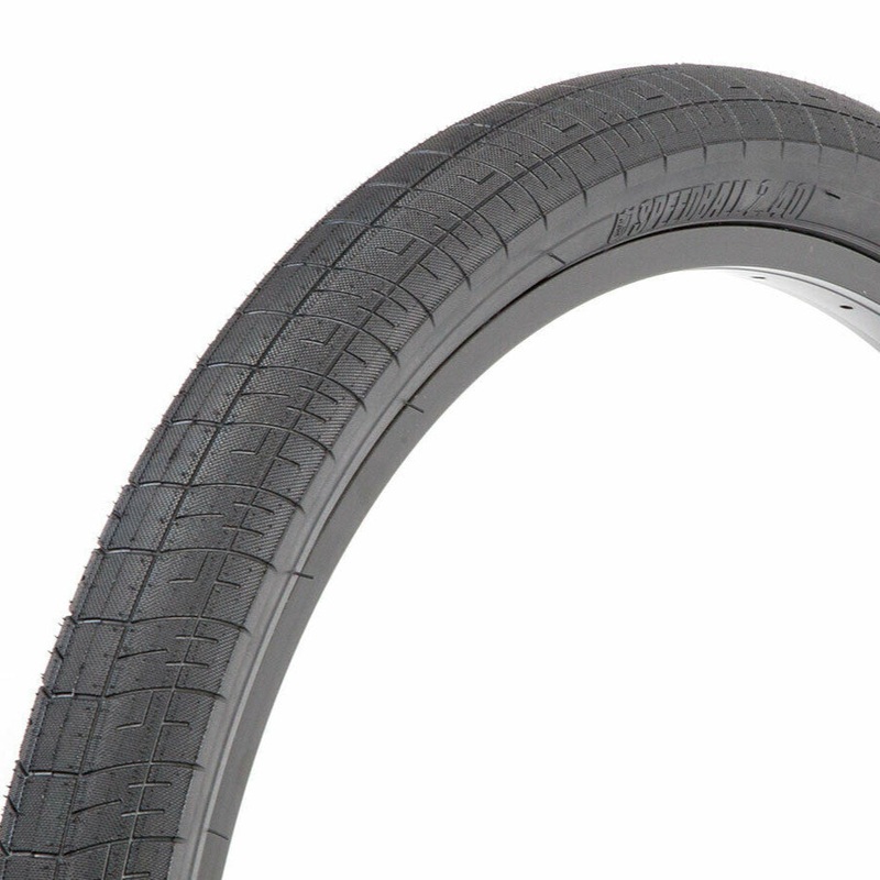 26×2.4 S&M Speedball BMX Tire – All Black