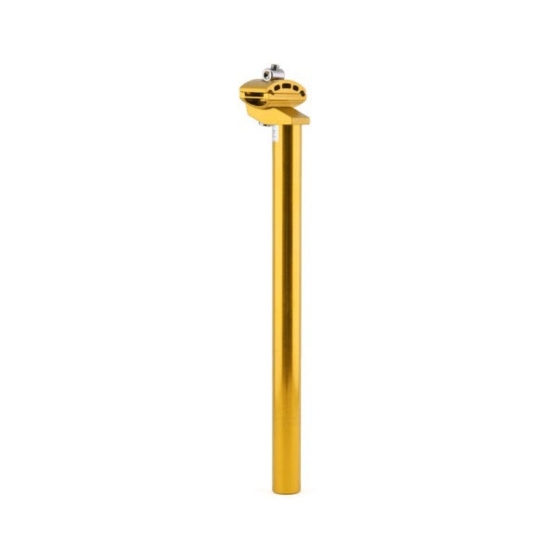 27.2mm MCS Aluminum Micro Adjust Seatpost – 350mm – Gold