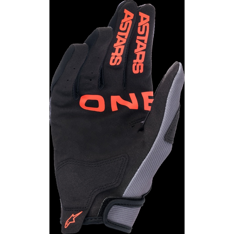 ALPINESTARS Youth & Kids Radar Gloves Magnet/Neon Red Youth Medium