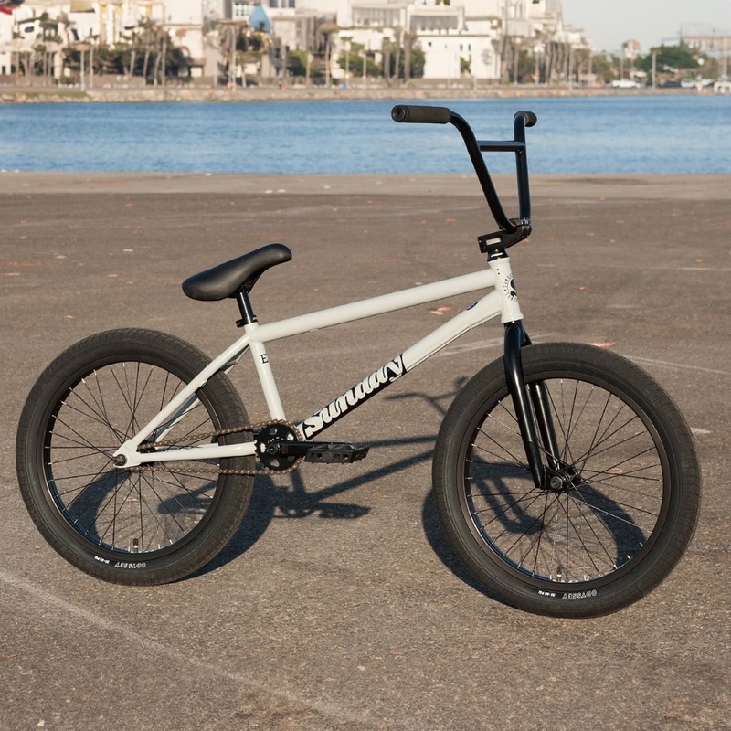 Sunday EX Erik Elstran Signature 21″TT BMX Freestyle Bike-Gloss Battleship Gray