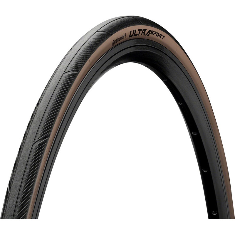 Ultra Sport III Tire – 700 x 28 Clincher Folding BLK/Brown PureGrip Performance E25 700 x 28c