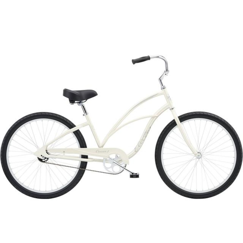 Cruiser 1 24 Step-Thru Pearl White 24″ wheel
