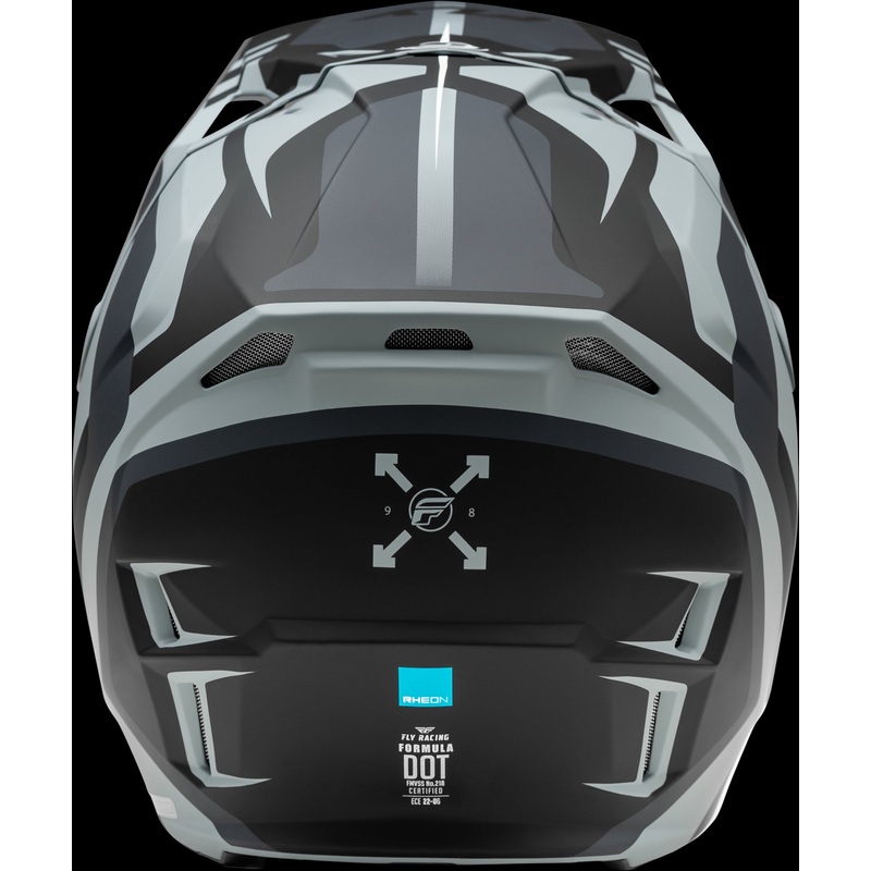 FLY RACING Formula Cp Krypton Helmet Matte Grey/Black Md