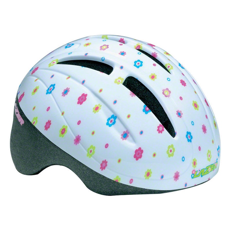 Lazer BOB Toddler Bicycle Helmet – 46-52mm – Flower Print