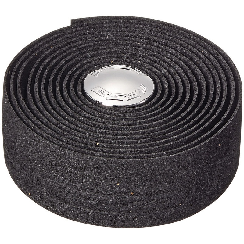 FSA Cork Handlebar Tape with FSA Logo – Black