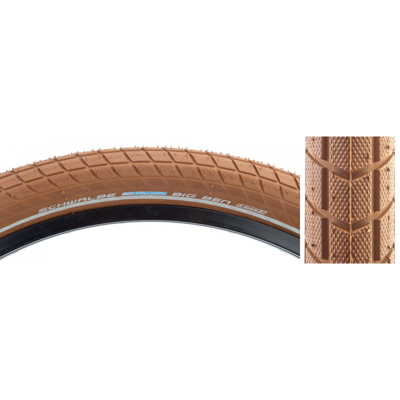 Tire Swb Little Big Ben 700X38 Active Twin K-Guard Bn/Brn/Ref Sbc Wire