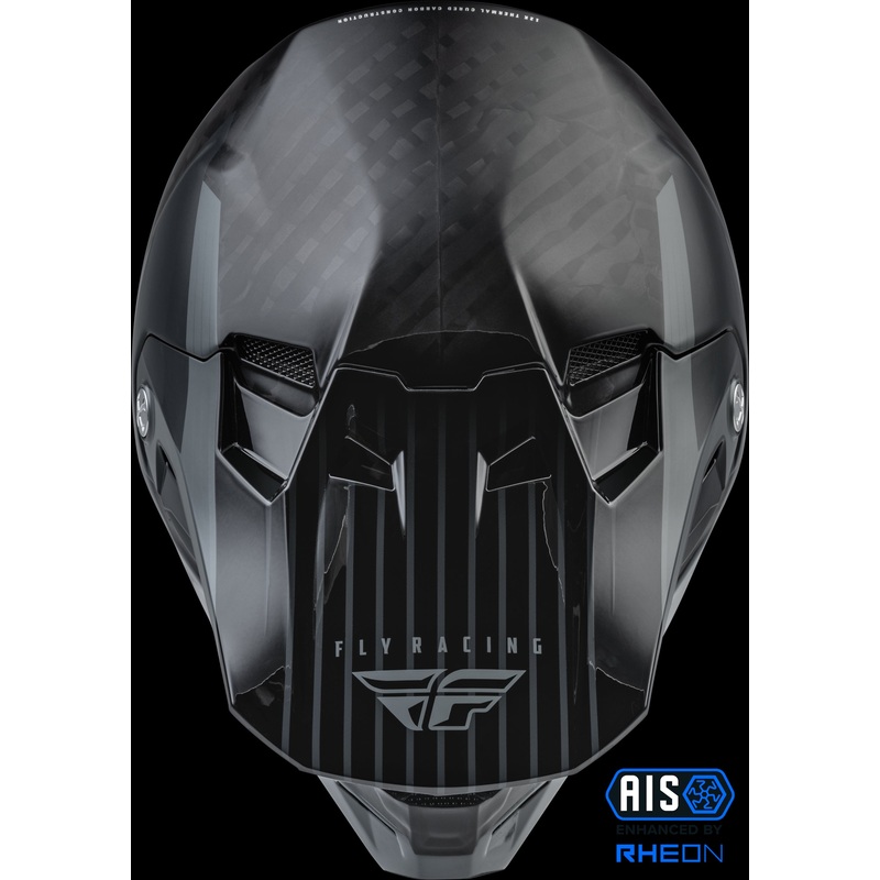 FLY RACING Formula Carbon Prime Helmet Grey/Carbon Lg