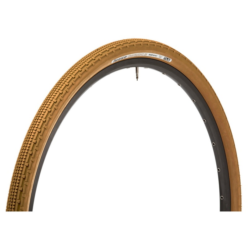 Panaracer GravelKing SK, Ginger / Brown Gravel Bike Tire 700 x 38 Ginger / Brown 700c x 38c