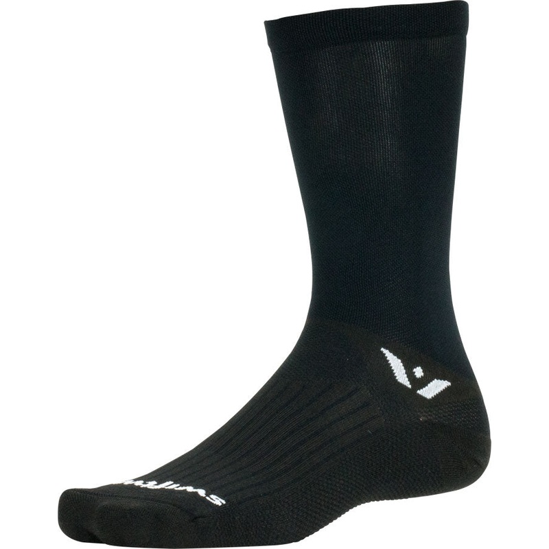 Swiftwick Aspire Seven Socks – 7 inch, Black, Large