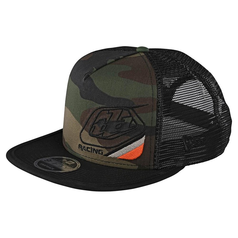 Troy Lee Designs Precision 2.0 Snapback Hat-Green Camo