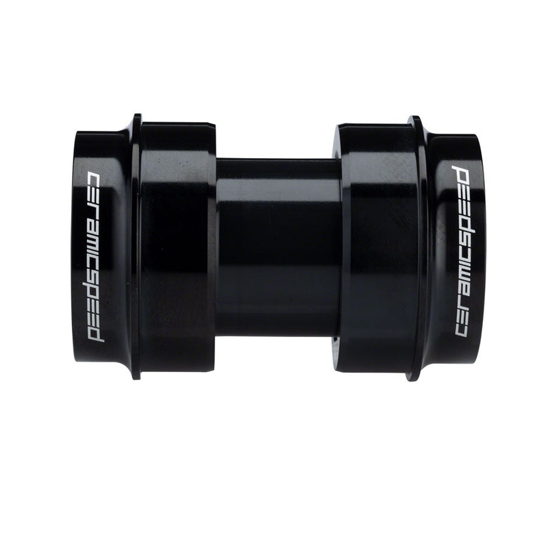 CeramicSpeed PF30 MTB Bottom Bracket – 73mm, 24mm Spindle, Coated Races, Black