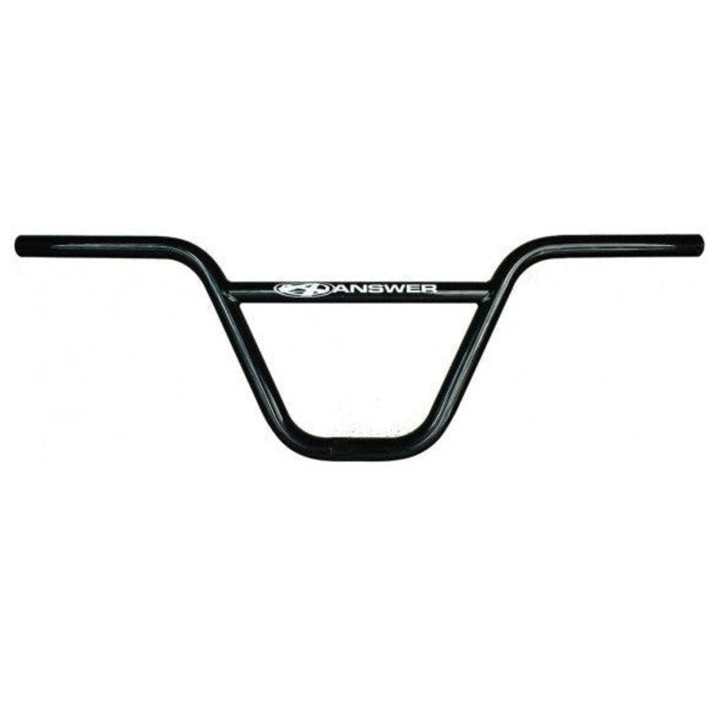 Answer Chromoly Flat Bars Black 8.5 Inch