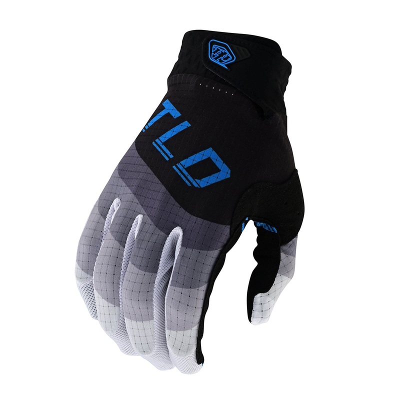 Troy Lee Designs Air BMX Race Gloves-Reverb Black/Blue Adult Small