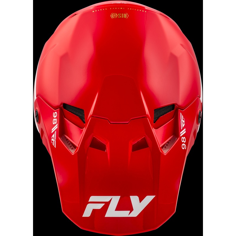 FLY RACING Formula Cc Objective Helmet Red/White Lg
