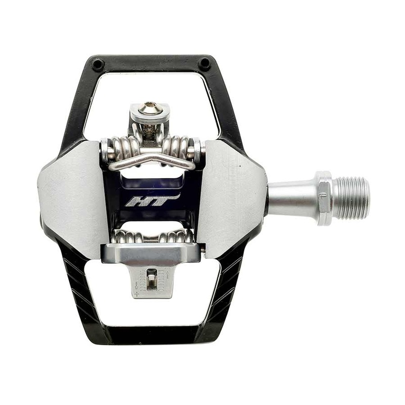 HT Components GT1 G MTB Pedals Body: Aluminum Spindle: Cr-Mo 9/16” Black Pair