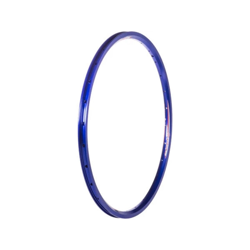 Crupi Rhythm Section Alloy BMX Rim-Blue-28H-24×1 3/8″ 24×1 3/8″