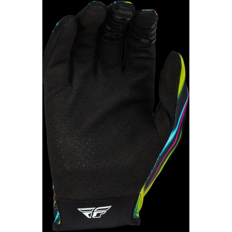 FLY RACING Lite Warped Gloves Black/Pink/Electric Blue Sm