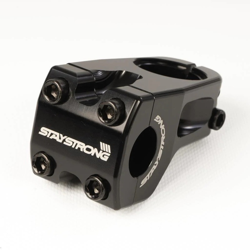 Stay Strong Front Line V2 Front Load BMX Race Stem 1 1/8″ – Pro Stem 45mm Black