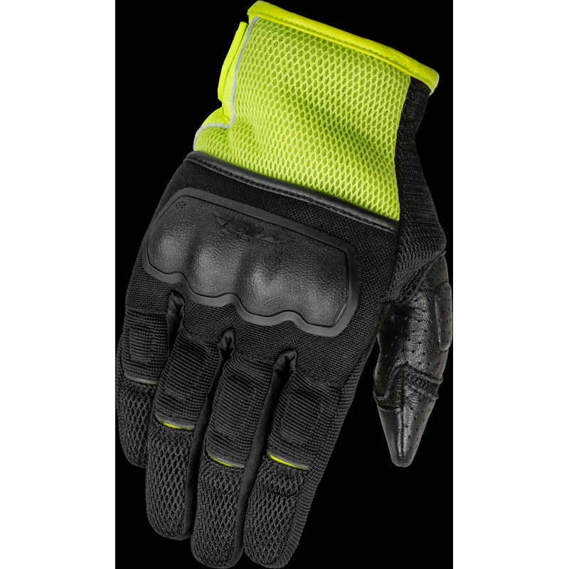 FLY RACING Coolpro Force Gloves Black/Hi-Vis 3x