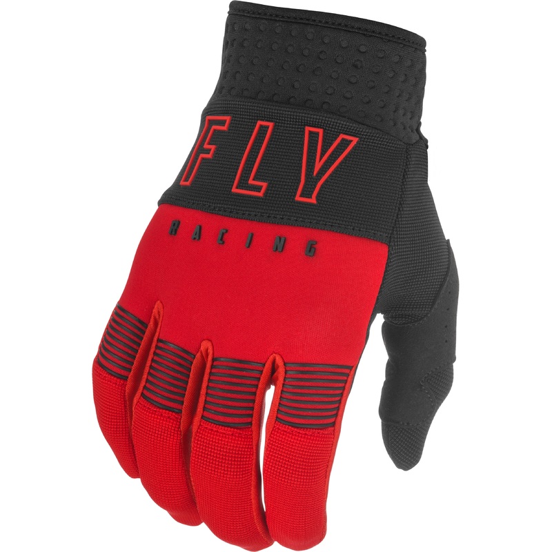 FLY RACING F-16 Gloves Red/Black Sz 08