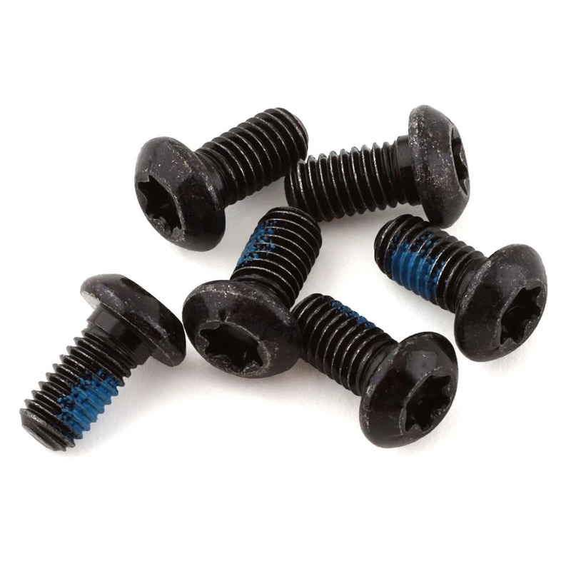 Sram / Avid T25 Disc Rotor Bolts Black (Pack of 6)