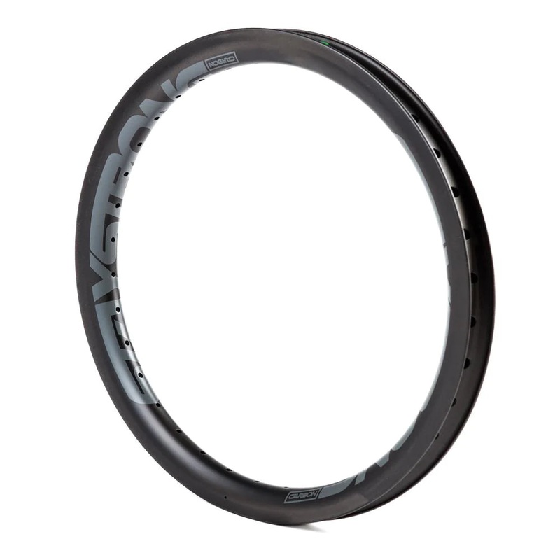 Stay Strong Reactiv 2 Pro Carbon BMX Rim-Front-Grey-20×1.75″ 20×1.75″