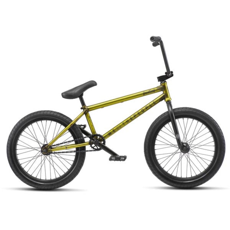 We The People Justice 20.75″TT Bike-Matt Translucent Yellow