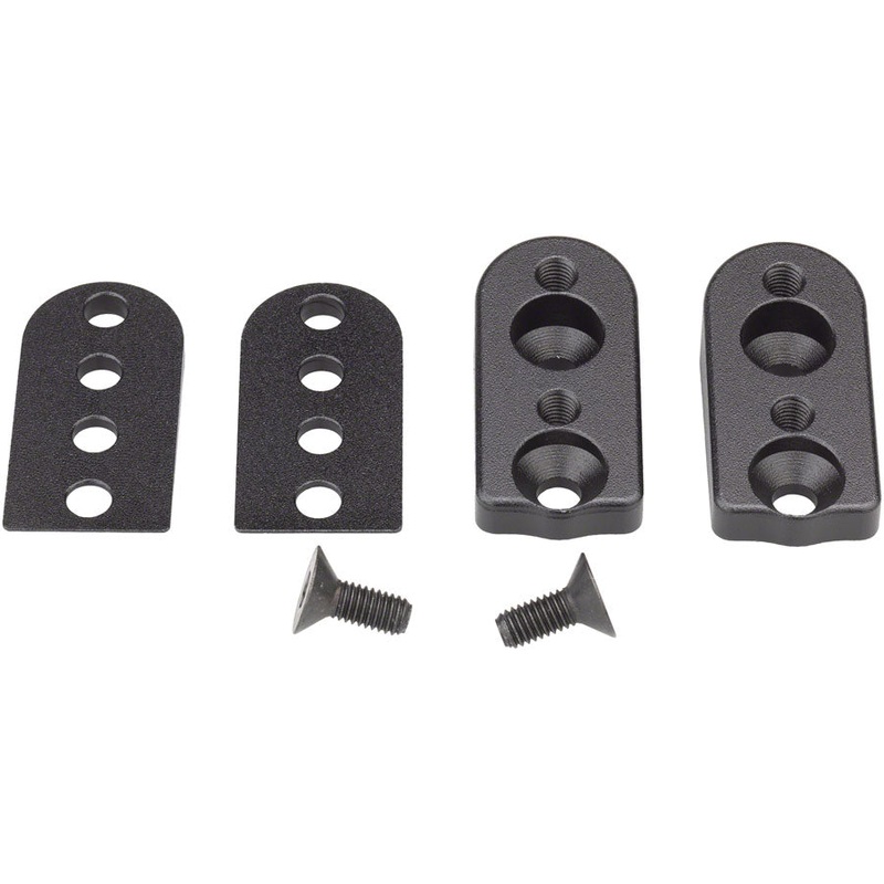 Zipp Vuka Aero C1 Armrest Angle Wedge Kit (5 and 10 degree wedges) with bolts
