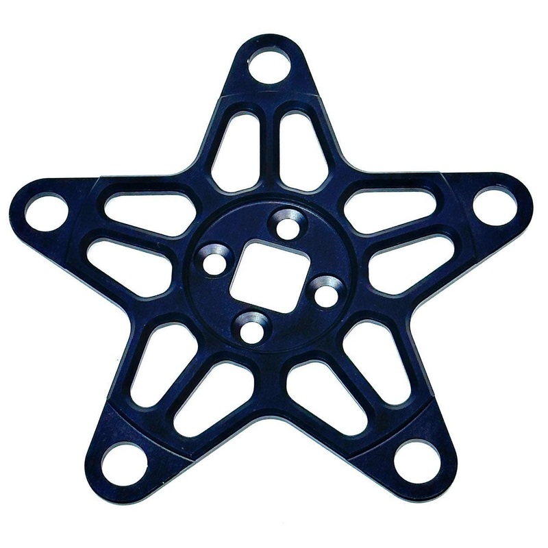 Calculated Racing VSR R Series 5 Bolt Crank Spider 110bcd Black – Micro