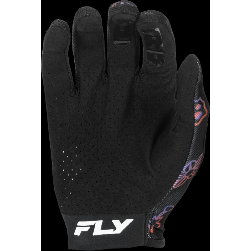 FLY RACING Lite Outline Gloves Black/Red/Purple Xl