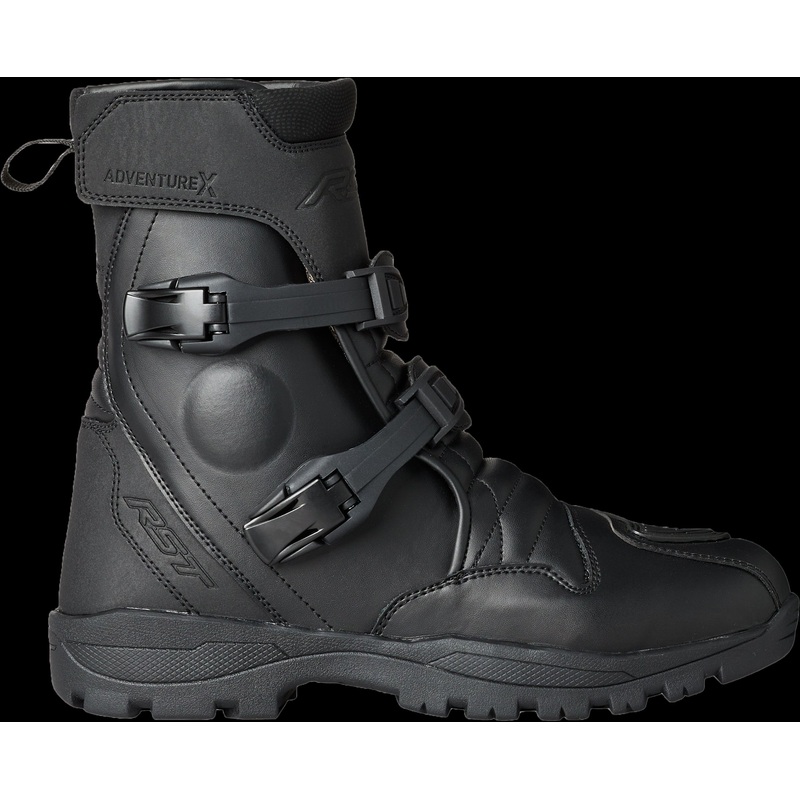 RST Adventure-X Mid Ce Boot Black Waterproof Sz 7 Black 7