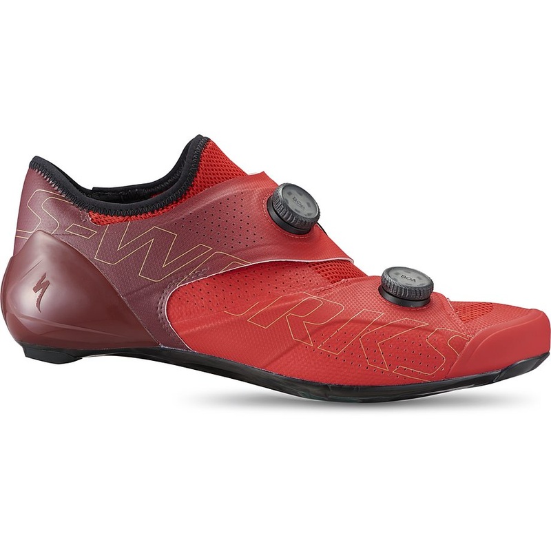 Specialized S-Works ares rd shoe flo red/maroon 43.5