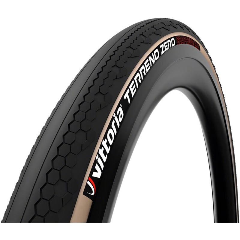 Vittoria Terreno Zero Tire – 700 x 47, Tubeless, Folding, Black/Tan ,<(>,<)> TNT, G2.0
