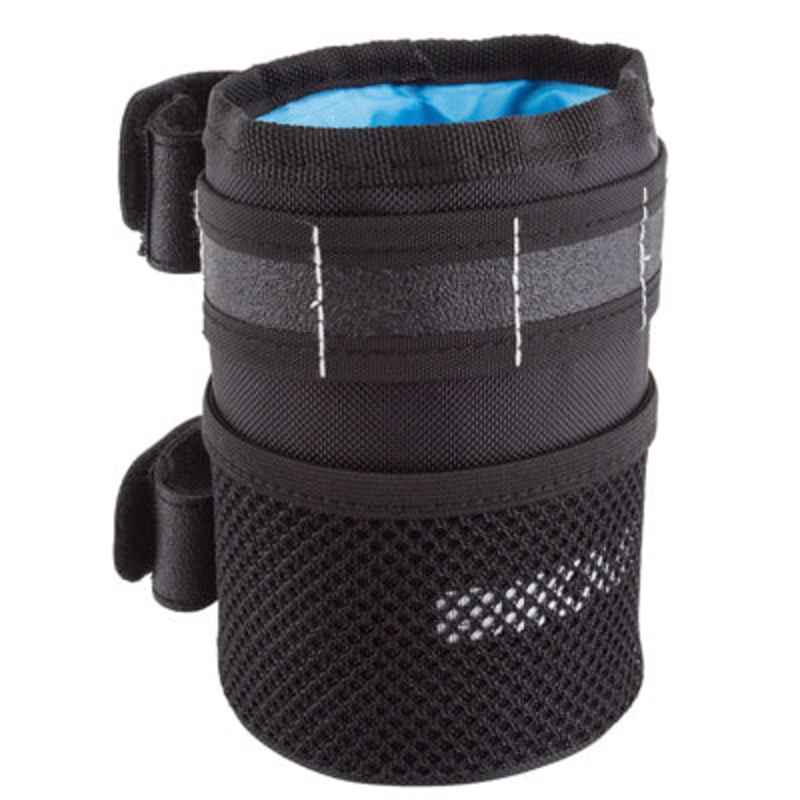 Bikase, Happy Can Drink Holder Mounts To H-Bar/Stem Happy Can Drink Holder Bikase Hydration NA Black