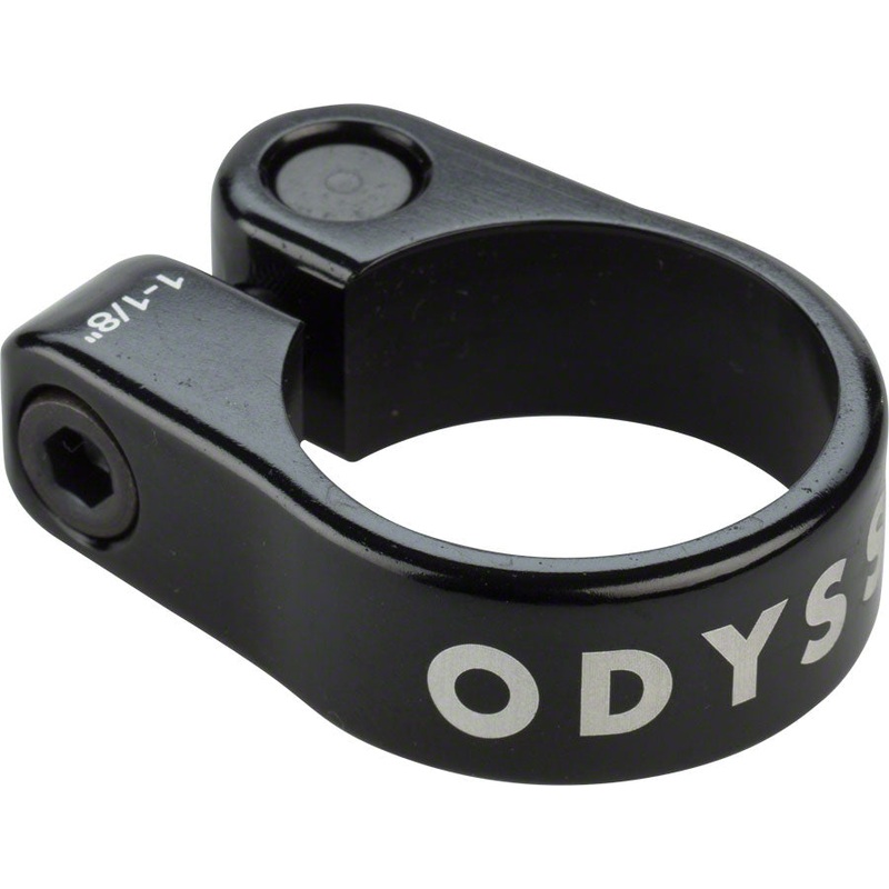 Slim Seat Post Clamp 1-1/8″ Black