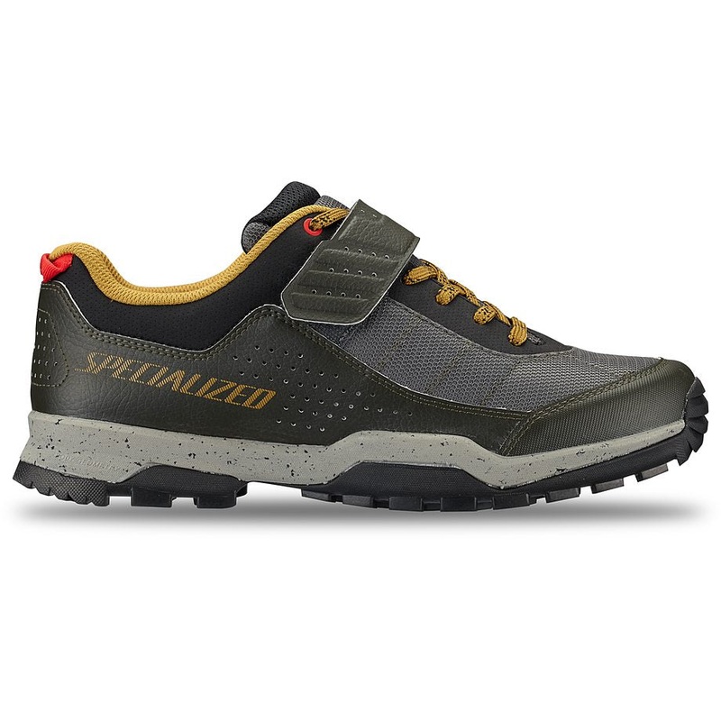 Specialized rime 1.0 shoe dark moss green/harvest gold 36