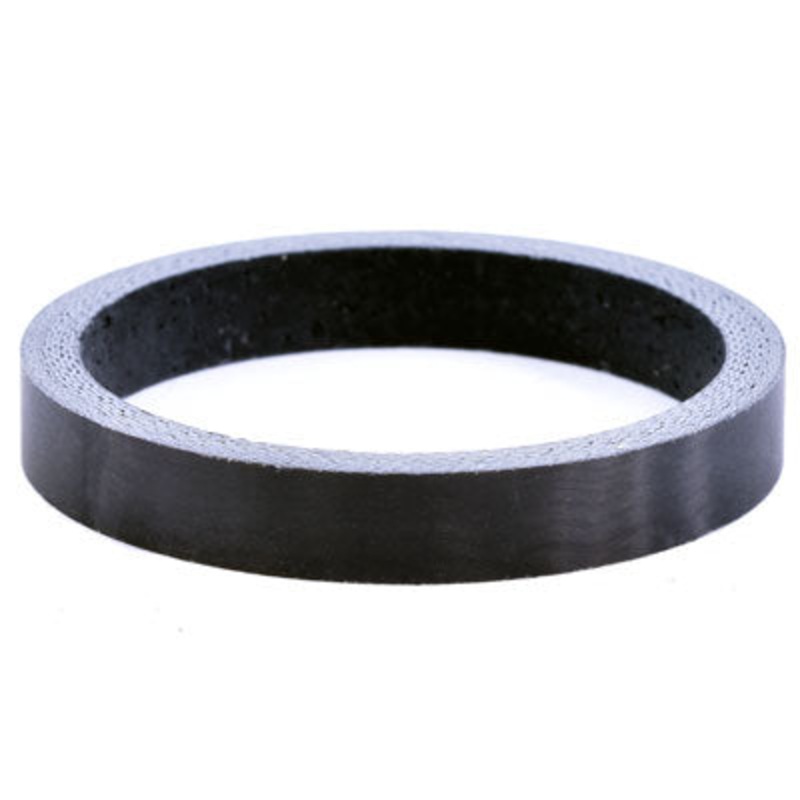 Wmfg H/Set Spcr,Crbn,1/8,5Mm 5 Per Bag, Matte Finish Matte Carbon Headset Spacers Wheels Mfg. Headsets NA Carbon