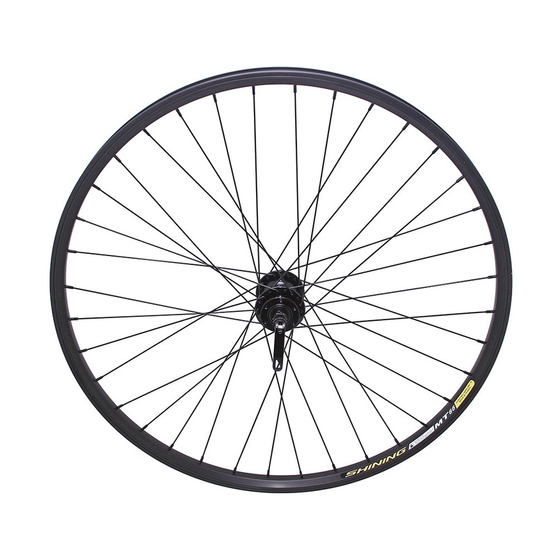 29 ALLOY REAR 6/BOLT DISK WHEEL 36 SPOKE 14GBLACK 3/8 Q.R/AXLE DOUBLE WALL BLACK Live4Bikes 29 CST/DISC Black