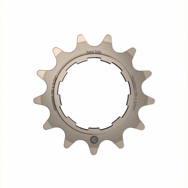 Box Hex Lab 13t Titanium Shimano-type Cog for BMX Cassette hubs – 3/32″