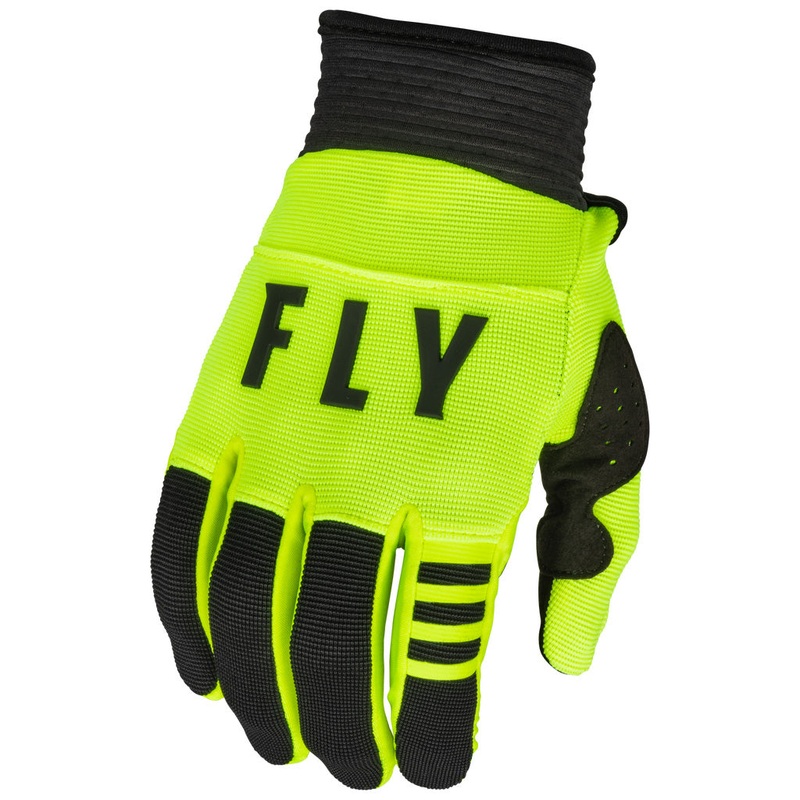 Fly Racing F-16 BMX Race Gloves-Hi-Vis/Black Youth XXX-Small