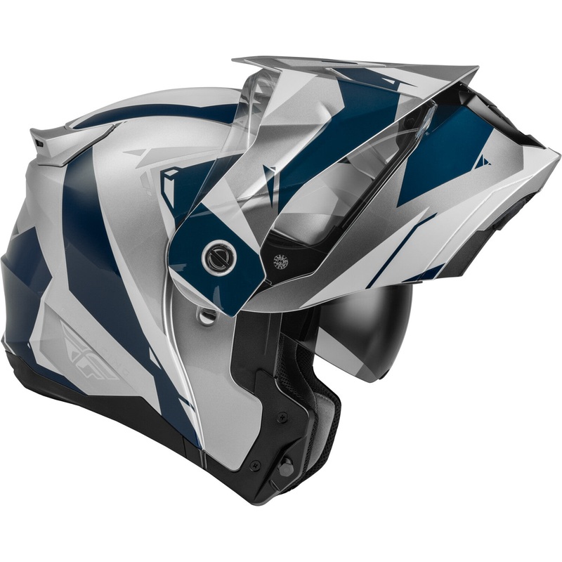 FLY RACING Odyssey Summit Helmet Navy/Grey/White Sm