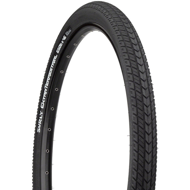 Surly ExtraTerrestrial Tire – 650b x 46, Tubeless, Folding, Black, 60tpi