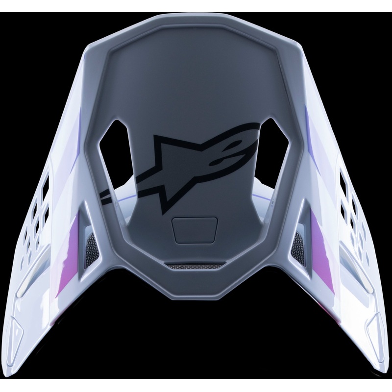 ALPINESTARS S-M10 Visor Grey/Fluorescent Orange/Rhodamine One Size