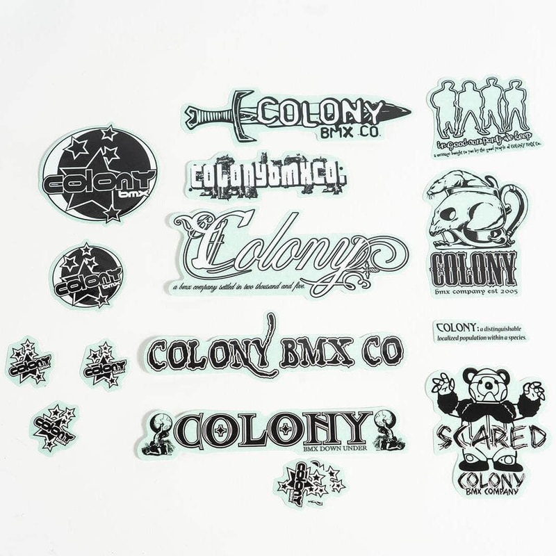 Colony Retro 2005 23 Sticker Pack