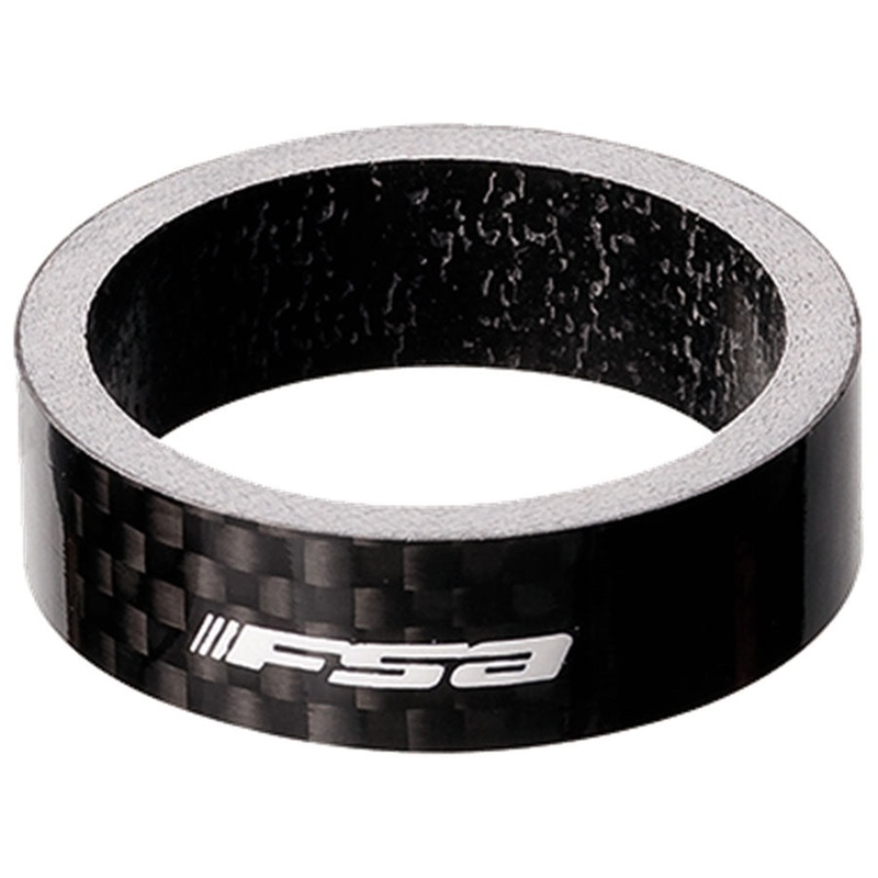 FSA UD Carbon Spacer 1-1/8″ x 10mm Pentagon Internal – Black