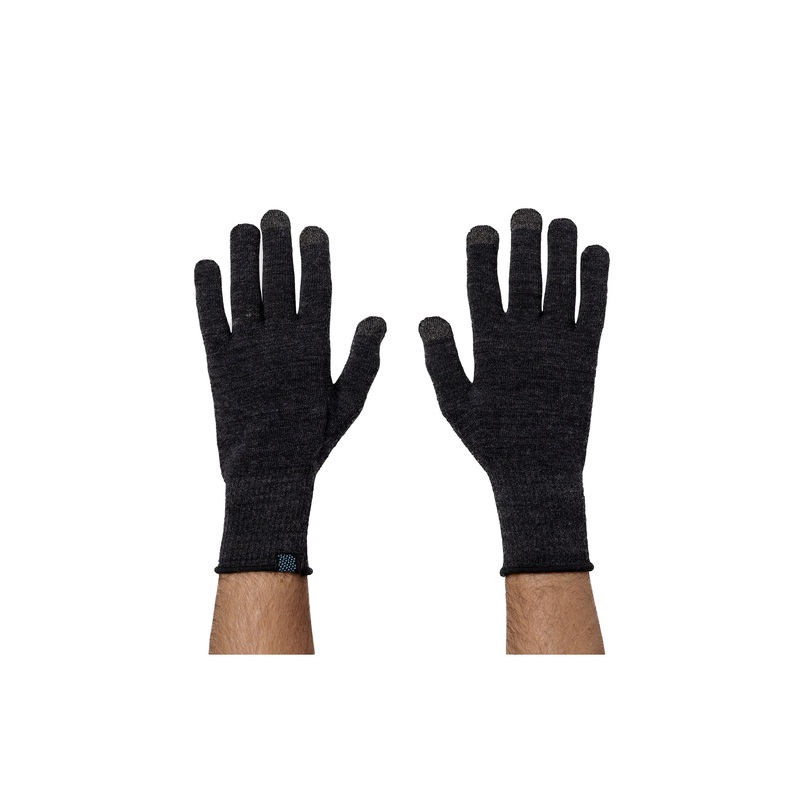 Ornot Merino Gloves Charcoal Small