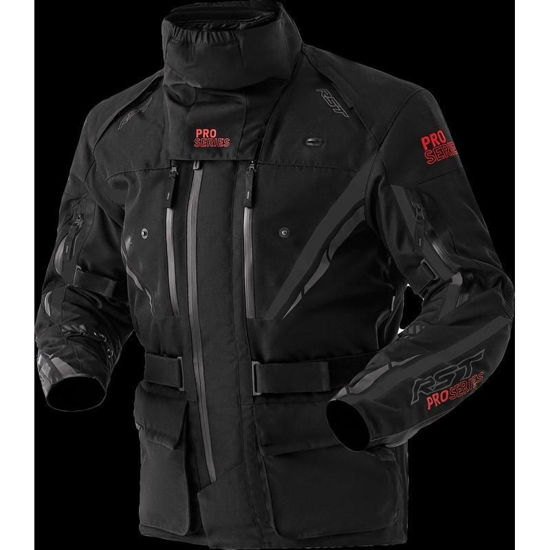 RST Ps Paragon D3o Jacket Black Textile 2xl Black 2X-Large