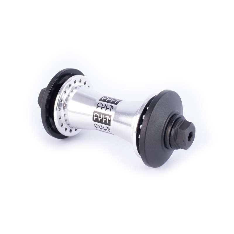 Crew Front Hub / black & polished Black